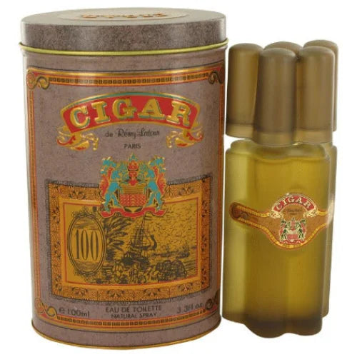 Cigar Eau Cologne Seductive Men’s Perfume with Exotic Woods and Fruits Remy Latour