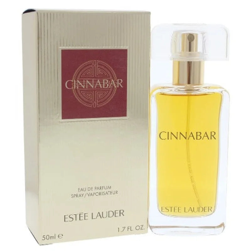 Sparkling Fruity Tangerine Cinnabar Eau Perfume with Spicy Floral Heart Women’s Estee Lauder