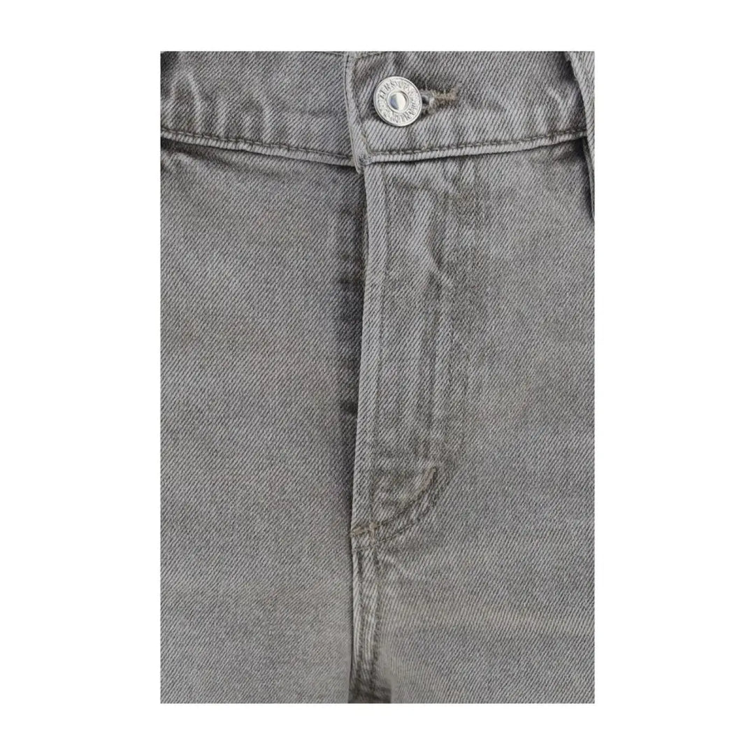 Citizens of Humanity Gray Cotton Straight-leg Jeans