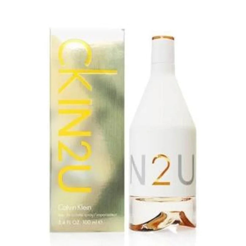 Vibrant in2u Eau with Pink Grapefruit and Sugar Orchid Elegance Women’s Perfume Calvin Klein
