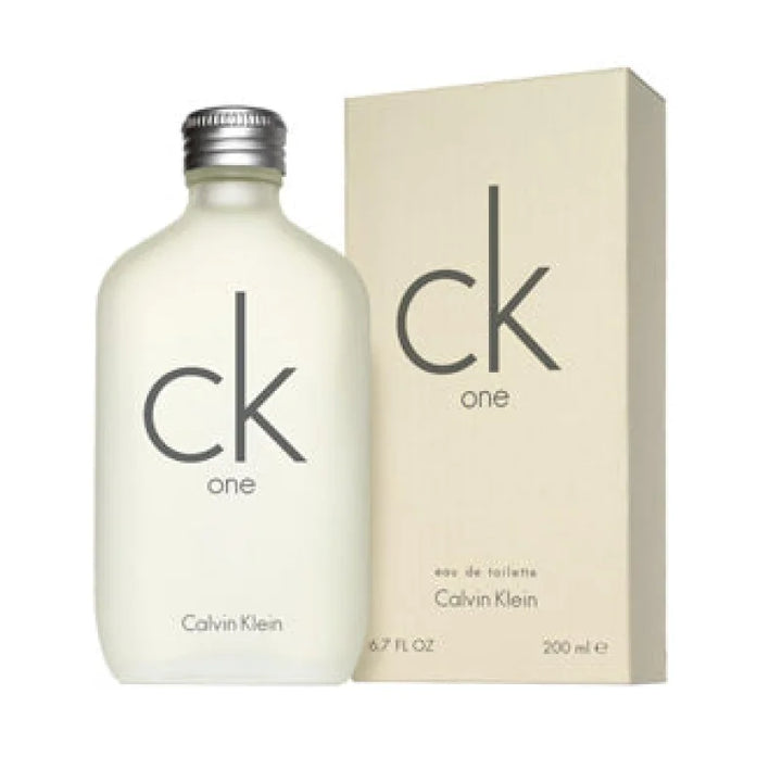 Calvin Klein Unisex Fragrance Ck One with Crisp Bergamot Zing