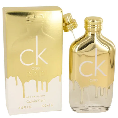 Drape Yourself in Ck One Gold Eau for a Dazzling Daytime Fragrance Unisex Calvin Klein