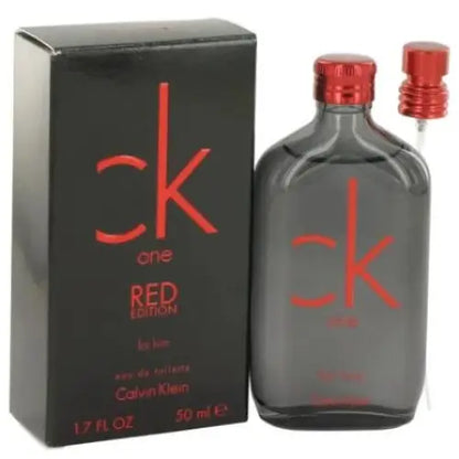 Ignite the Night with Ck One Red Edition Eau: Bold and Alluring Men’s Cologne Calvin Klein