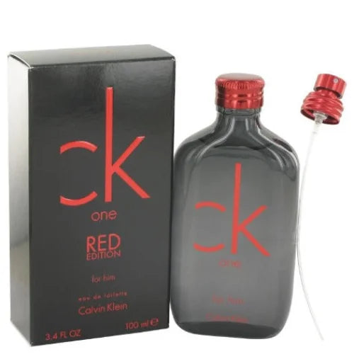 Ck One Red Edition Eau Mysterious Men’s Fragrance for the Wee Hours Cologne Calvin Klein