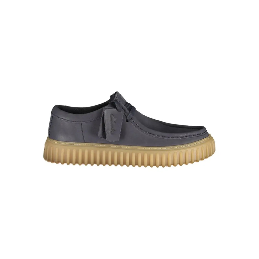 Clarks Blue Leather Men’s Classic Shoe