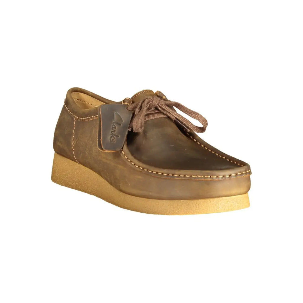 Clarks Brown Leather Men’s Sneaker