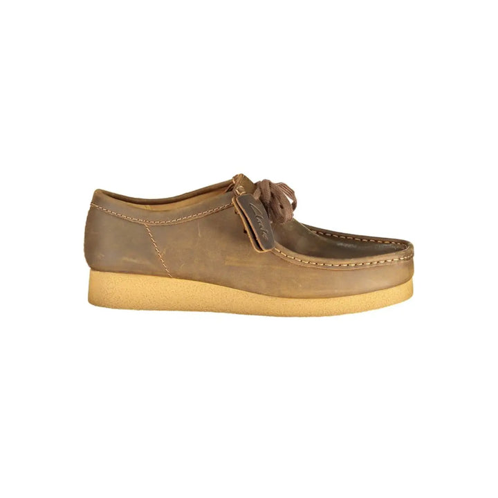 Clarks Brown Leather Men’s Sneaker