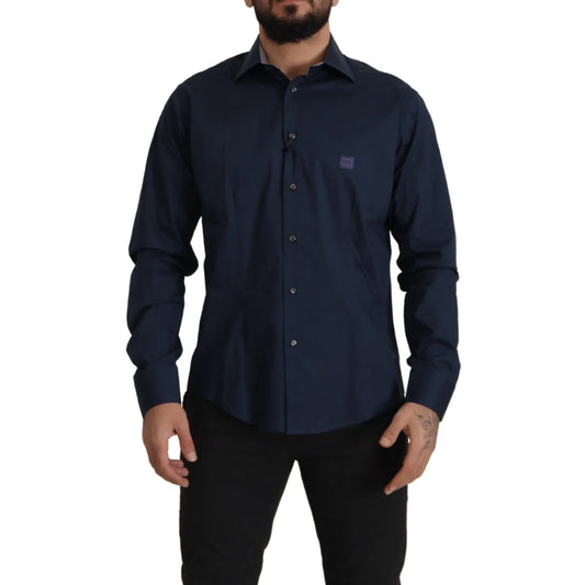 Class Roberto Cavalli Cotton Dress Shirt for Men Authentic and Stylish