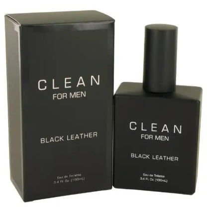 Elevate Your Presence with Clean Black Leather Eau de Cologne Men’s