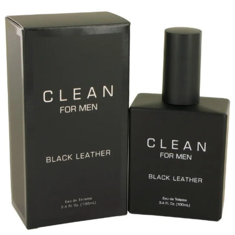 Clean Black Leather Eau With Musk Amber And Pepper Edge Men’s Cologne