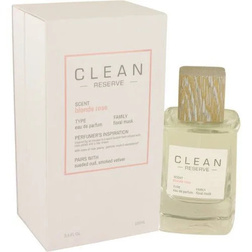 Clean Blonde Rose Perfume Woody Floral Cologne for Nature Lovers Women’s