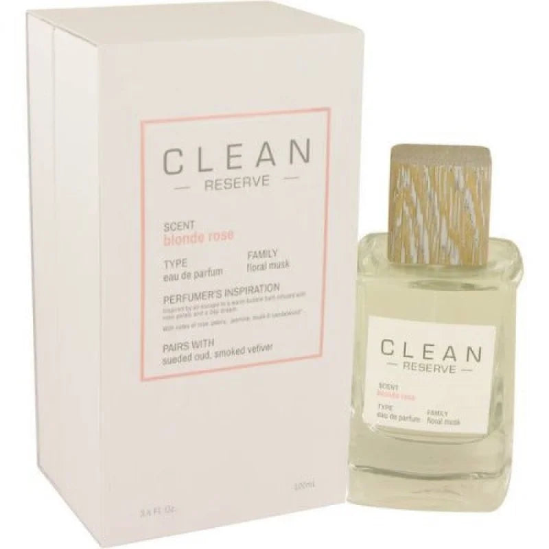 Clean Reserve Blonde Rose Unisex Fragrance with Woody Musk Flair Women’s Perfume