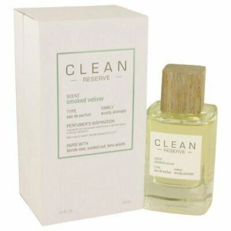 Alluring Clean Reserve Smoked Vetiver Unisex Woody Floral Fragrance Women’s Perfume
