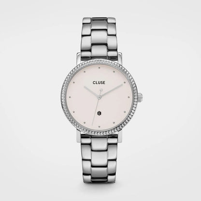 Cluse Silver Stainless Steel Dress Watch