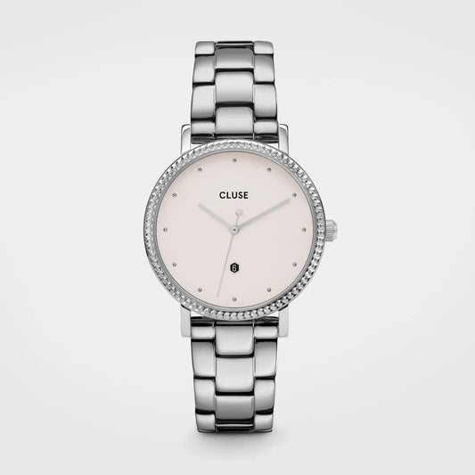 Cluse Silver Stainless Steel Dress Watch