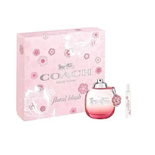 Experience Elegance with the Coach Floral Blush 2 Piece Gift Set Women’s Sets