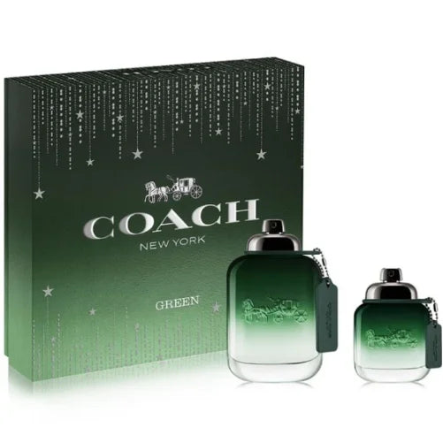 Coach Green Two Piece Gift Set for Men Eau De Toilette Spray Men’s Sets