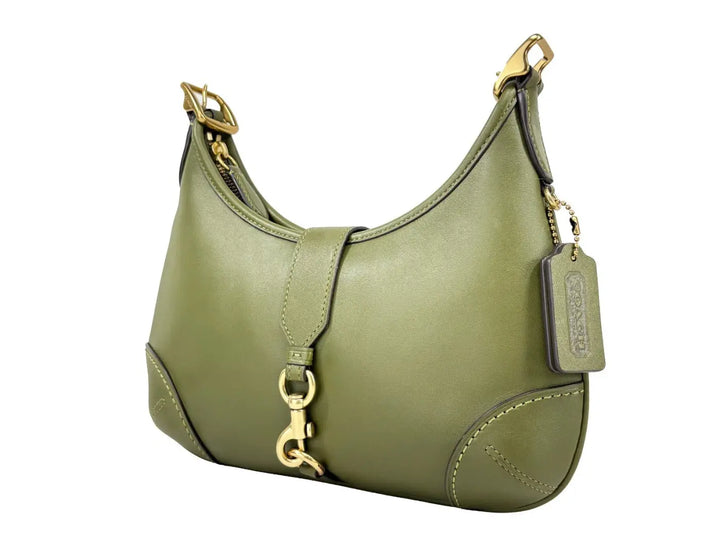 COACH Coach Hamptons Leather Hobo Shoulder Bag