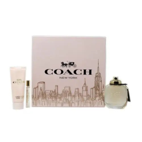 Coach York Eau Gift Set with Parfum Spray and Body Lotion Women’s Sets