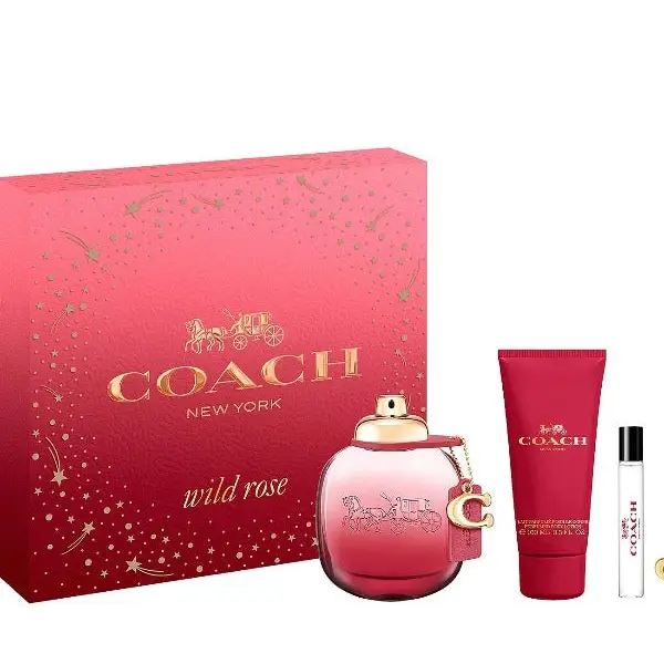 Indulge in the Enchantment of Coach Wild Rose Gift Set Women’s Sets