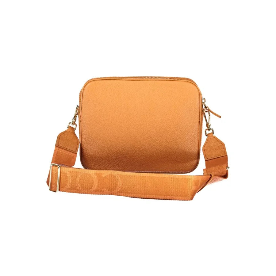 Coccinelle - Arancione Leather Women Handbag
