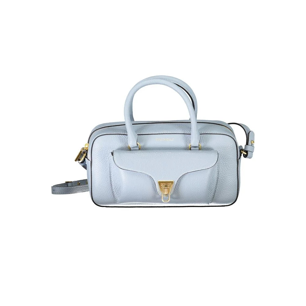 Coccinelle Azzurro Leather Women Handbag