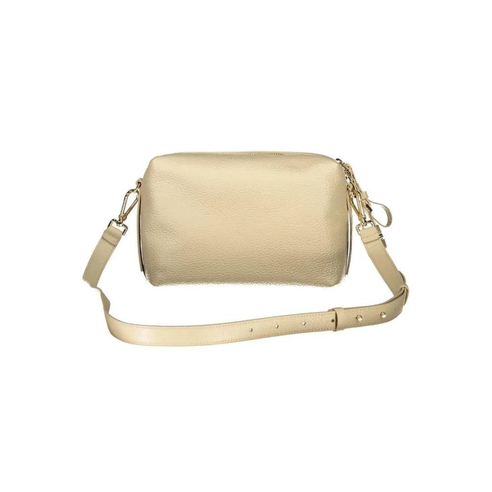 Coccinelle - Beige Leather Woman Handbag
