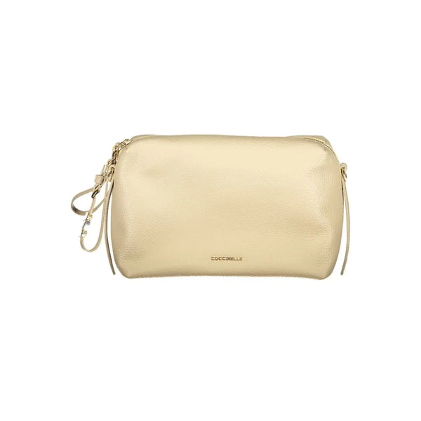 Coccinelle - Beige Leather Woman Handbag