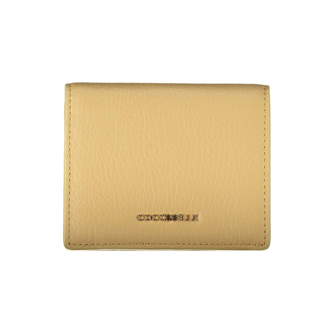 Coccinelle Beige Leather Women Wallet