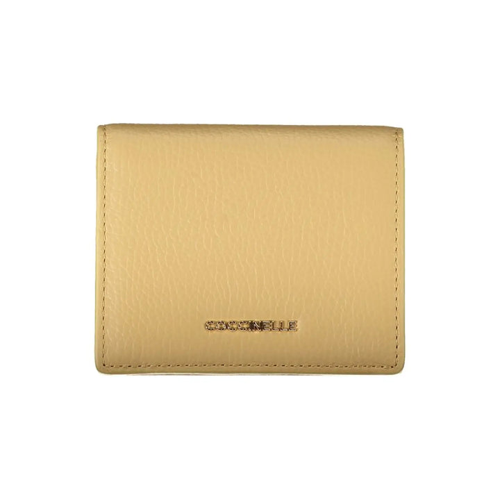 Coccinelle Beige Leather Women Wallet
