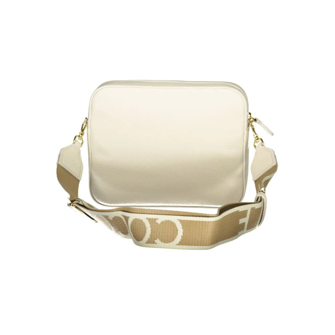 Coccinelle Bianco Leather Women Handbag