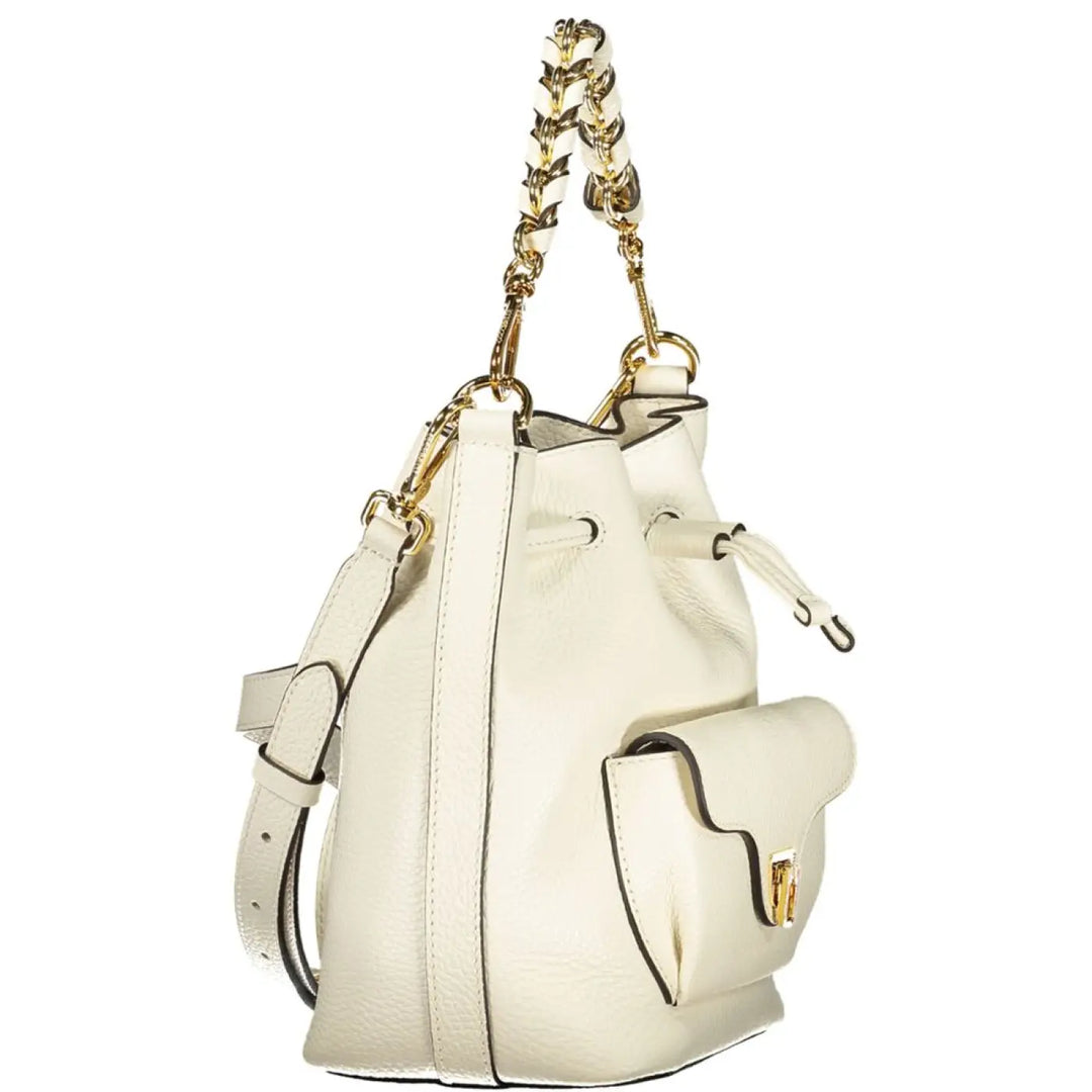 Coccinelle Bianco Leather Women’s Bag
