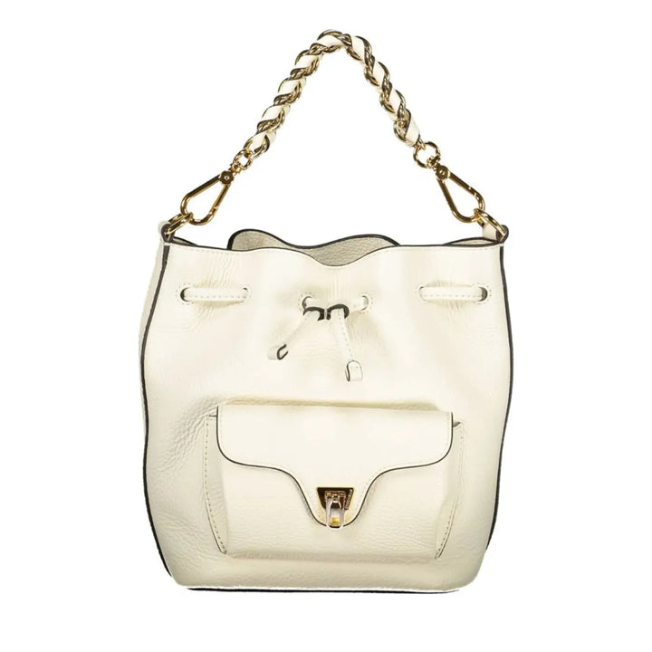 Coccinelle Bianco Leather Women’s Bag