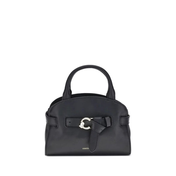 Coccinelle - Black Calf Leather Bos Taurus Handbag