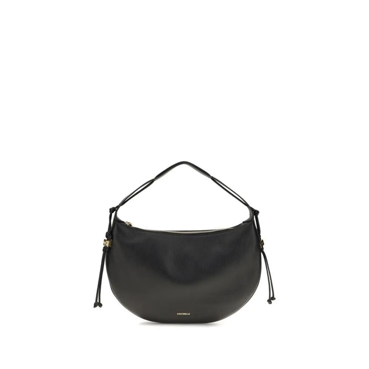 Coccinelle Black Calf Leather Bos Taurus Shoulder Bag