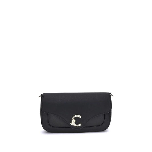 Coccinelle Black Calf Leather Bos Taurus Shoulder Bag