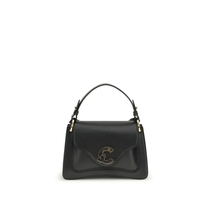 Coccinelle Black Calf Leather Bos Taurus Shoulder Bag
