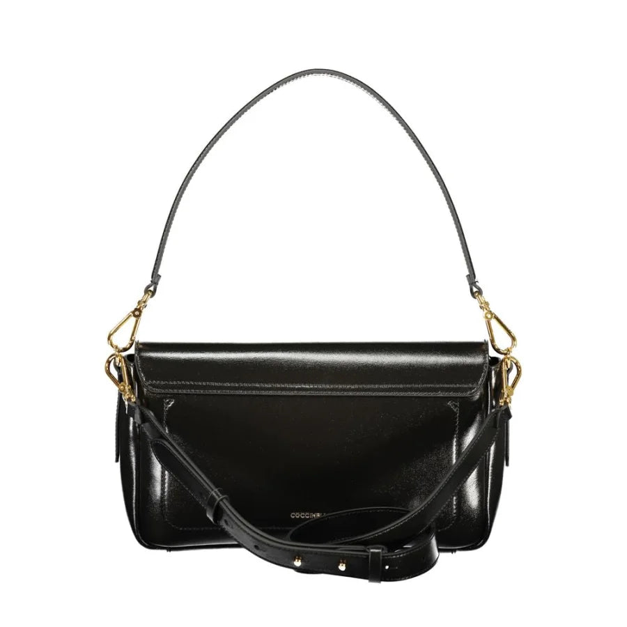 Coccinelle Black Leather Women Handbag