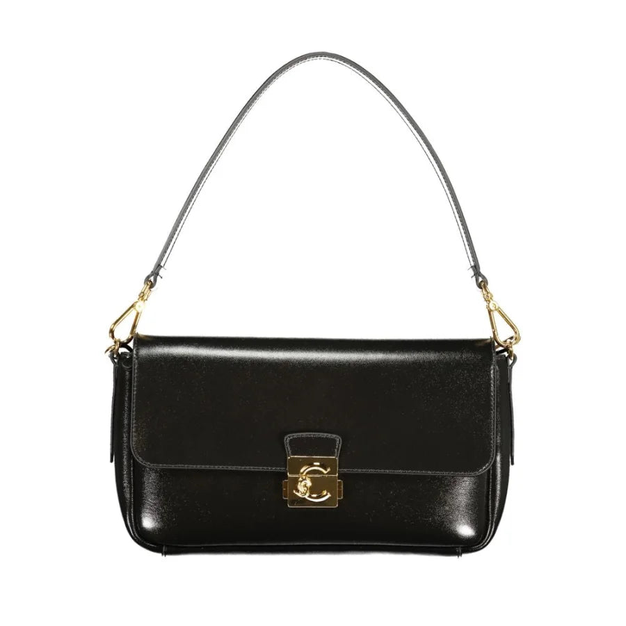 Coccinelle Black Leather Women Handbag