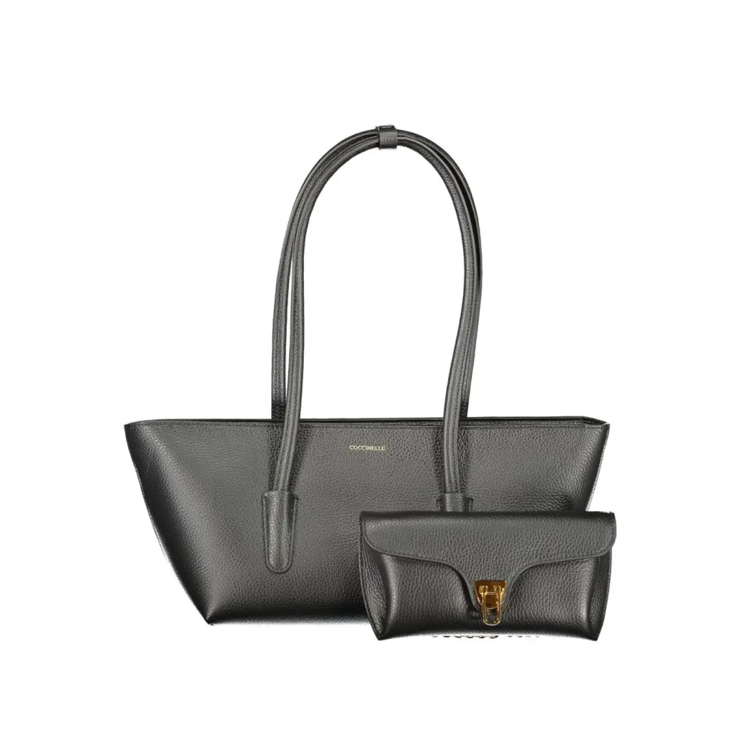 Coccinelle Black Leather Women’s Bag