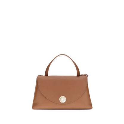 Coccinelle Brown Calf Leather Bos Taurus Handbag
