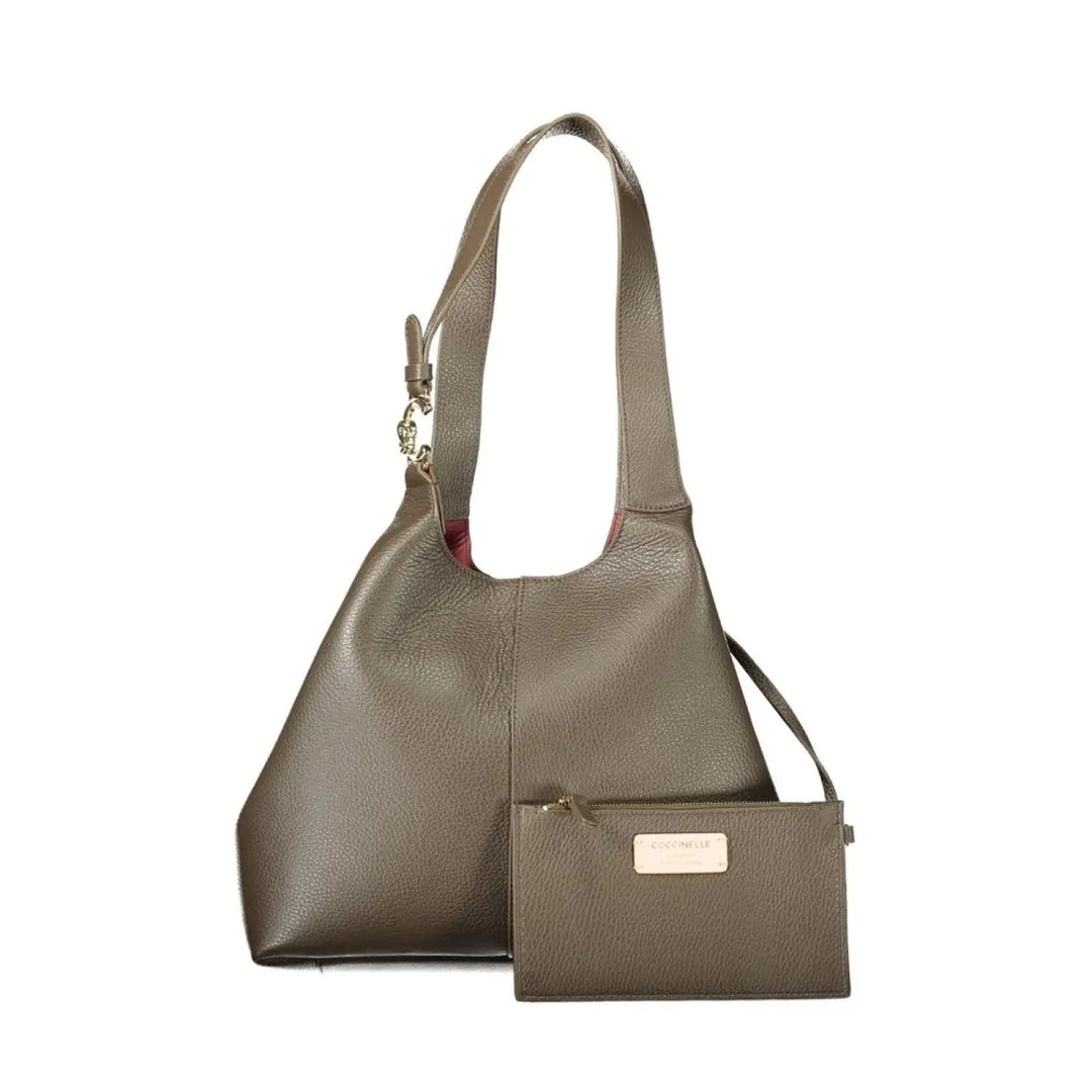 Coccinelle Brown Leather Women’s Bag