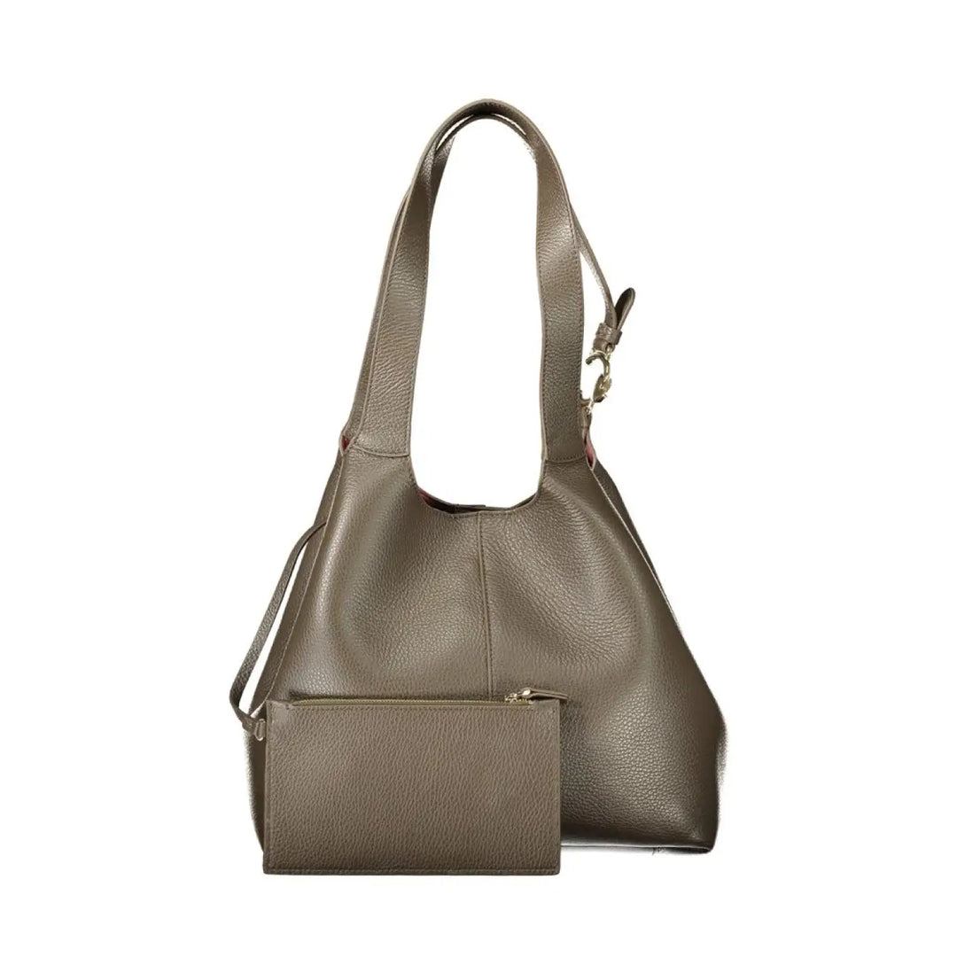 Coccinelle Brown Leather Women’s Bag