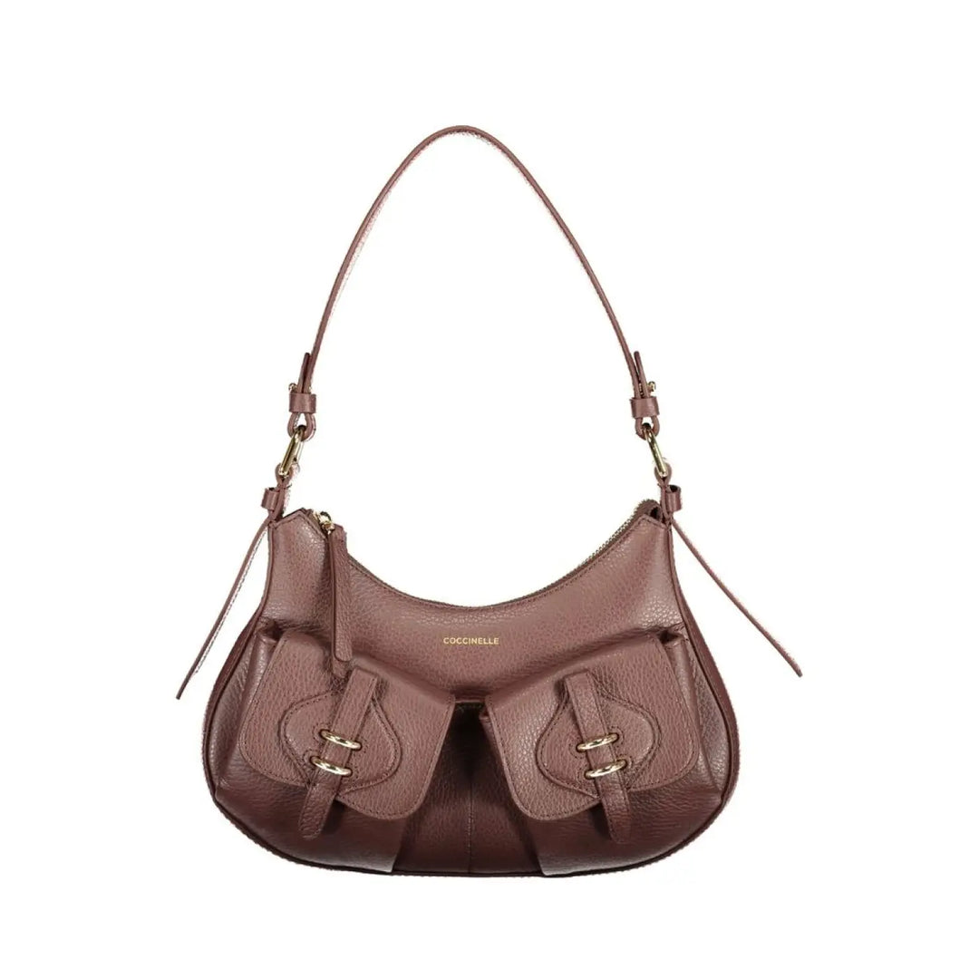 Coccinelle Brown Leather Women’s Bag