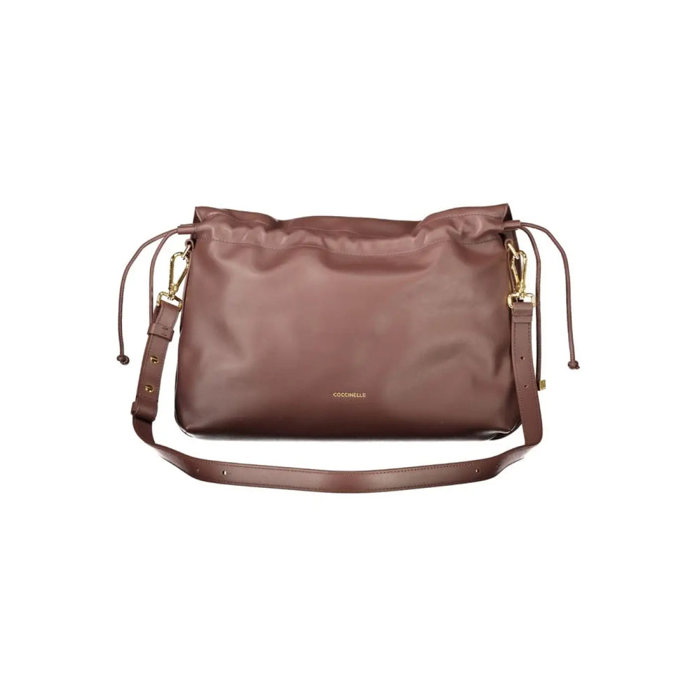 Coccinelle Brown Leather Women’s Bag