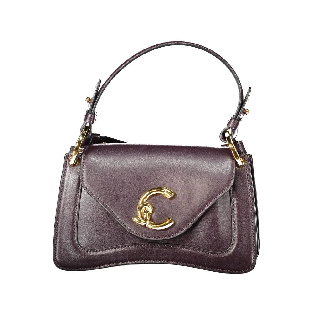 Coccinelle C-ME Calf Bag Regal Purple Italian Luxury Clothing Accessory