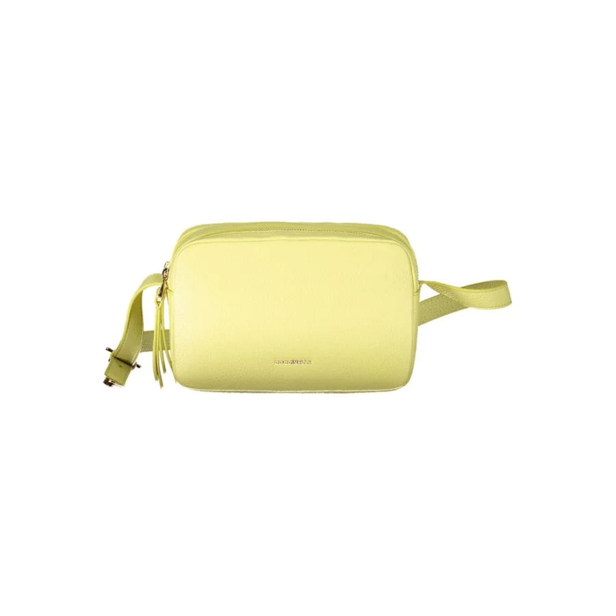 Coccinelle Giallo Leather Women Shoulder Bag