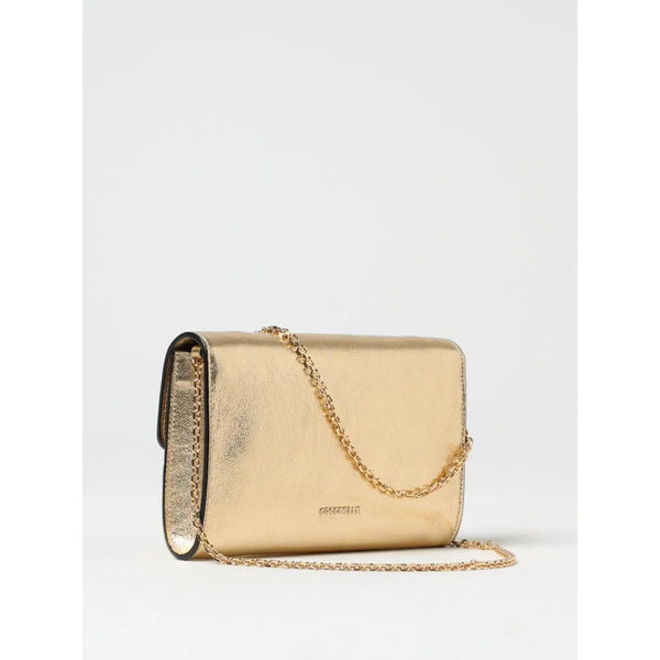 Coccinelle - Gold Leather Shoulder Bag