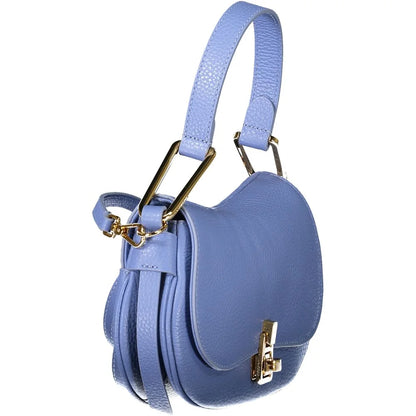 Coccinelle Light Blue Leather Magie Soft Bag for Effortless Elegance