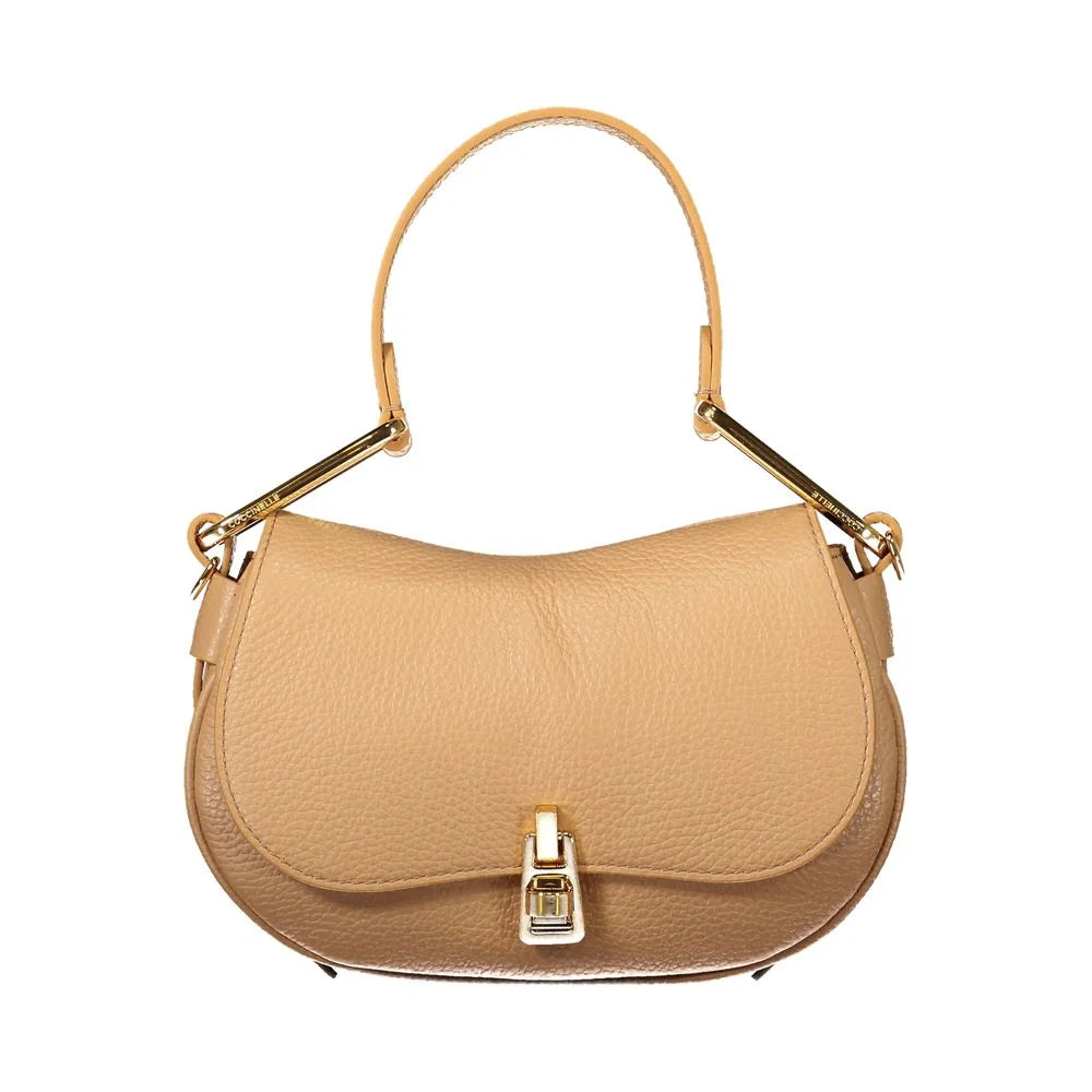 Coccinelle Marrone Leather Woman Bag